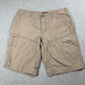 5.11 Tactical Shorts Mens 34 Khaki Cotton Canvas Cargo Outdoor Utility Workwear